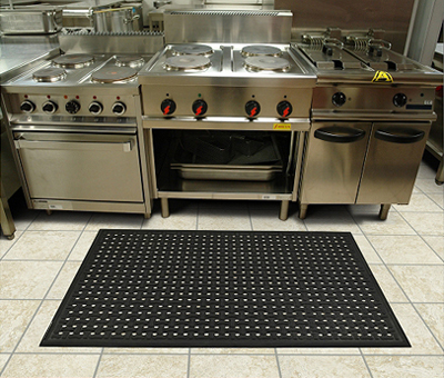 kitchen mats commercial industrial rubber floor drainage foam cushion max mat applications wet dry anti fatigue environments variety including designed